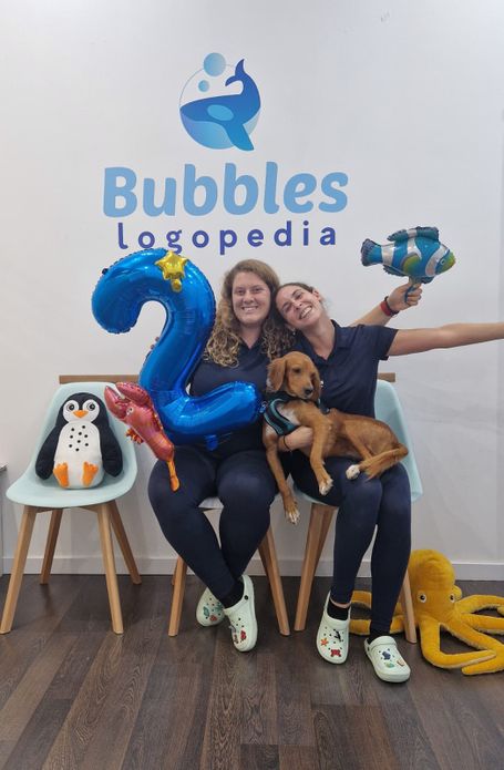 Segundo aniversario Bubbles Logopedia
