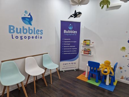Recepción de Bubbles Logopedia