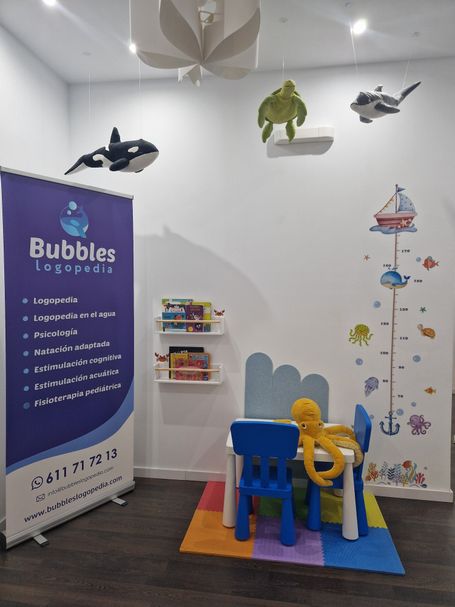 Recepción Bubbles Logopedia